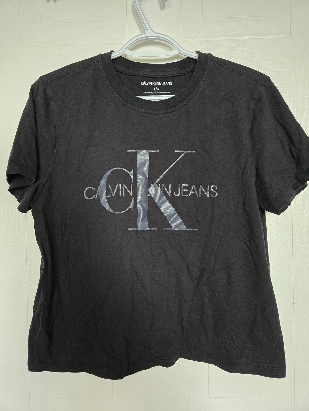 Calvin Klein Jeans Black Logo Tee